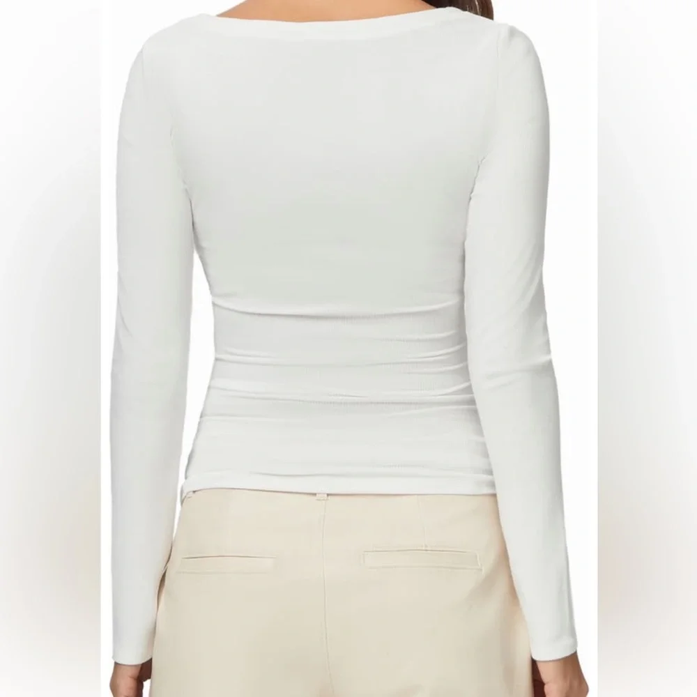 BNWOT Paige Annalisa Top - size L - Picture 3 of 4